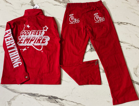 Gfe765 Jean suit jacket