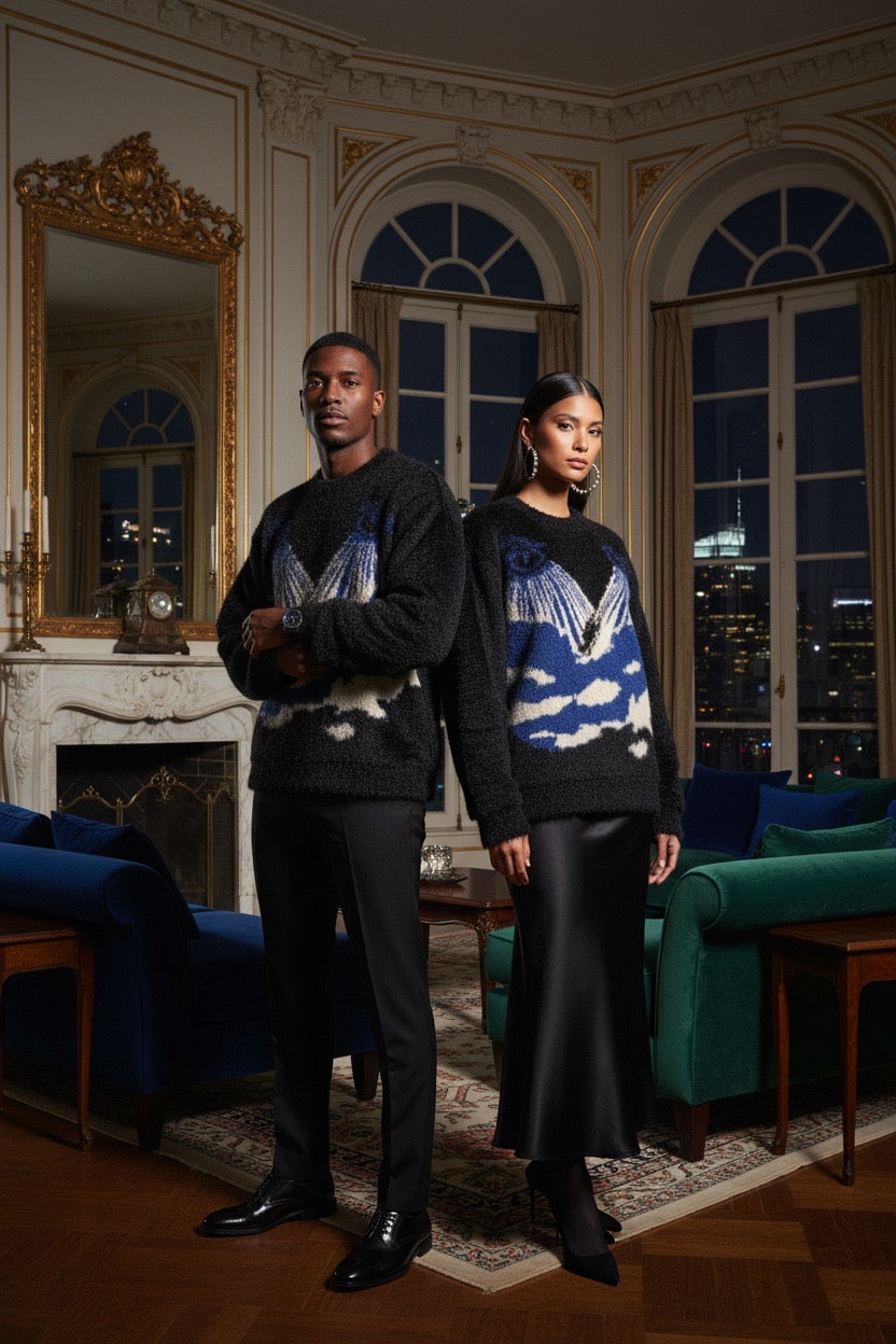 Gfe765 Blue Favoured One sweater