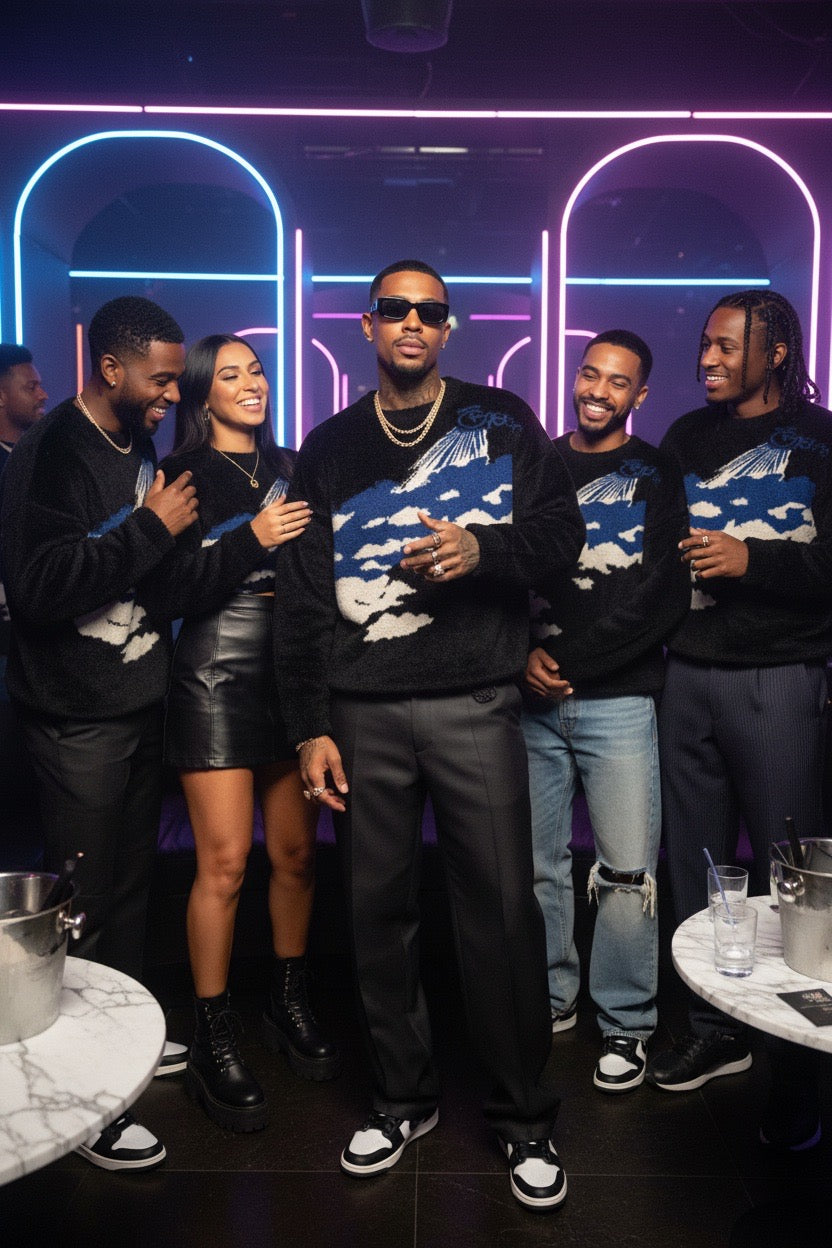 Gfe765 Blue Favoured One sweater