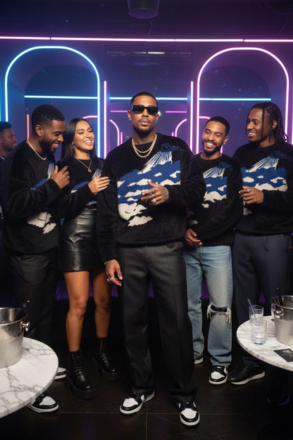 Gfe765 Blue Favoured One sweater