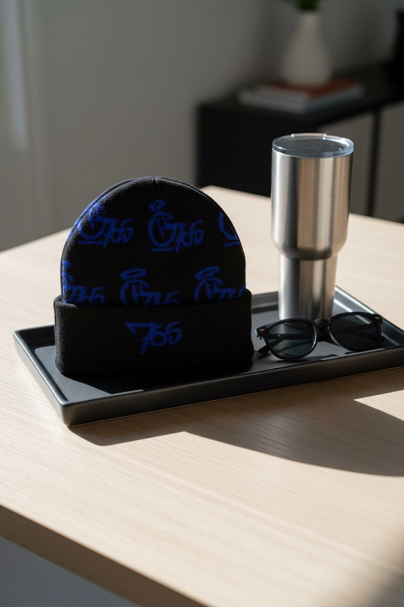 Gfe765 Royal blue Anointed Crown