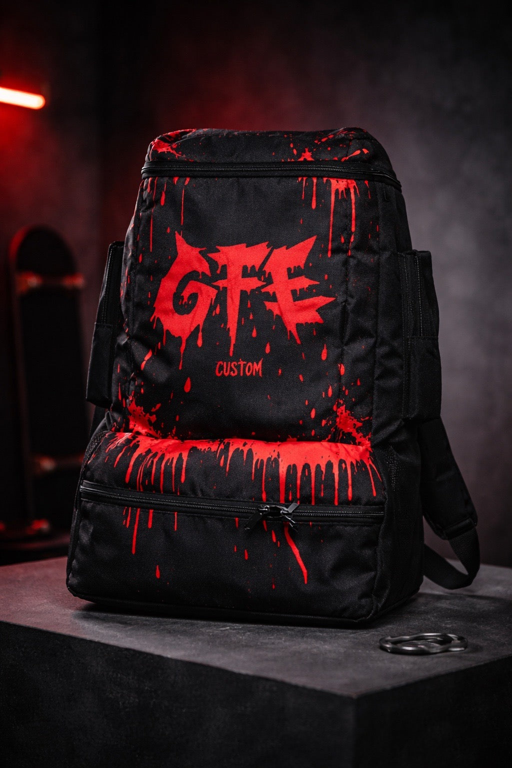 GFE 765 “Bloodline Divine Spill” Rack Sack