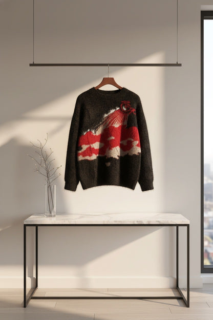 Gfe765 Red Favoured One  Sweater