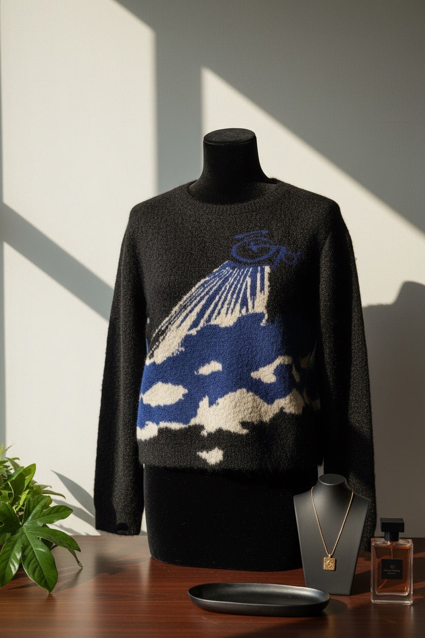 Gfe765 Blue Favoured One sweater