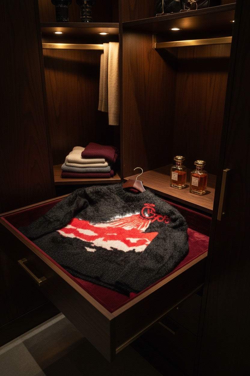 Gfe765 Red Favoured One  Sweater