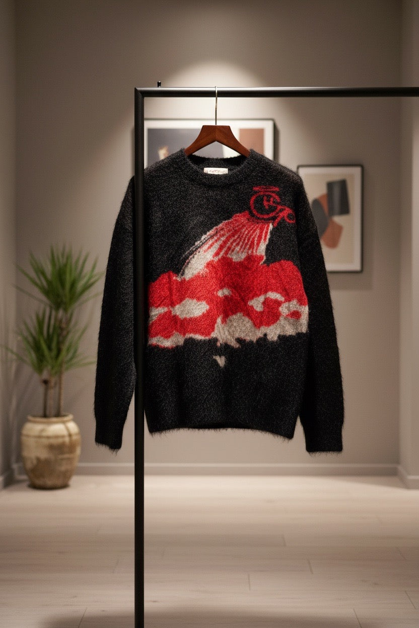 Gfe765 Red Favoured One  Sweater