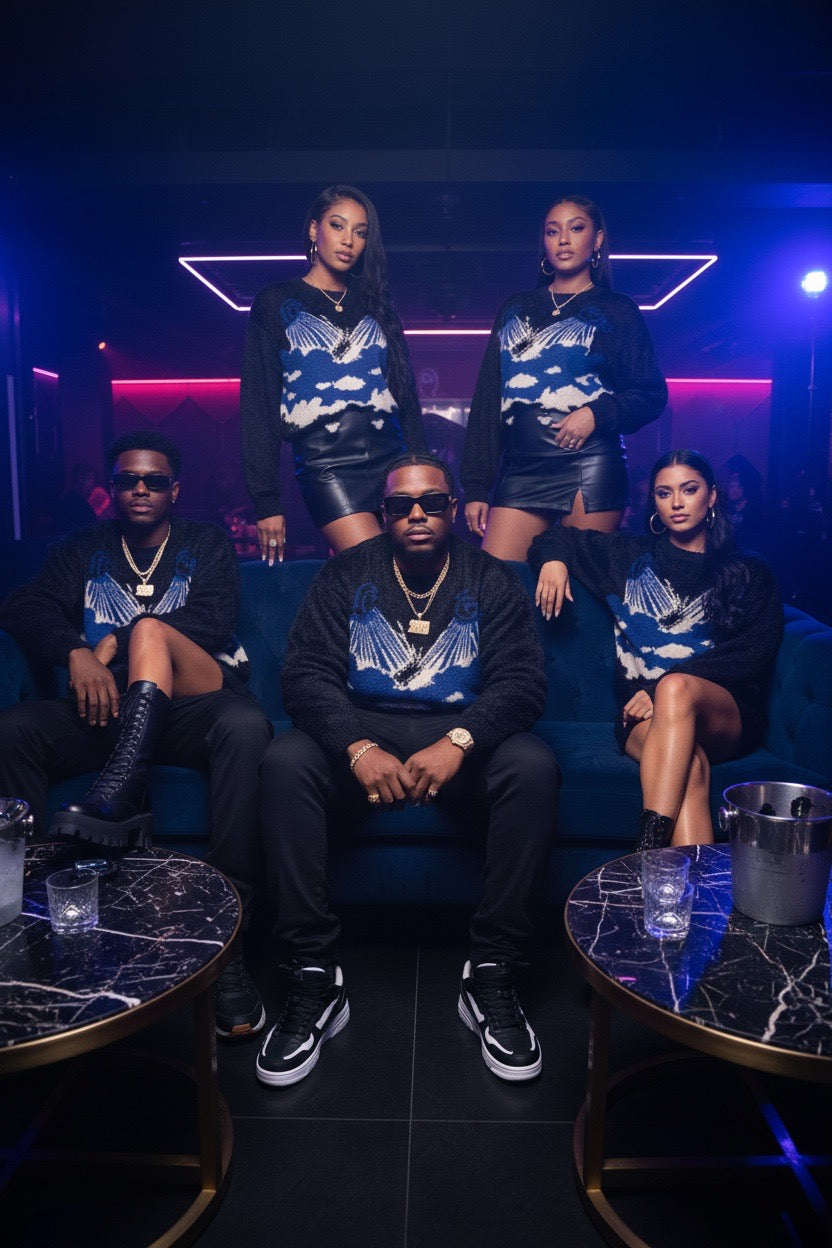 Gfe765 Blue Favoured One sweater