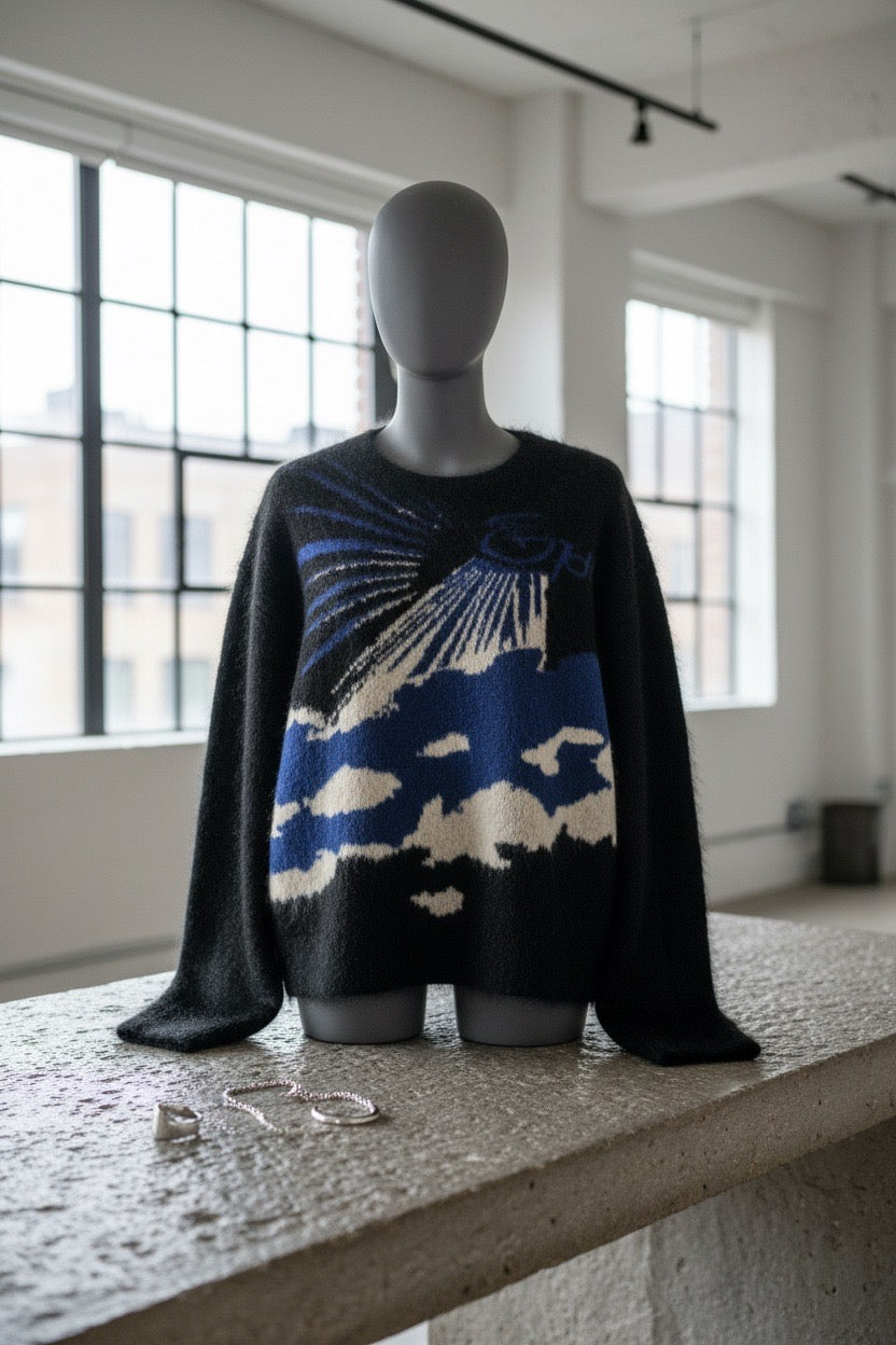 Gfe765 Blue Favoured One sweater