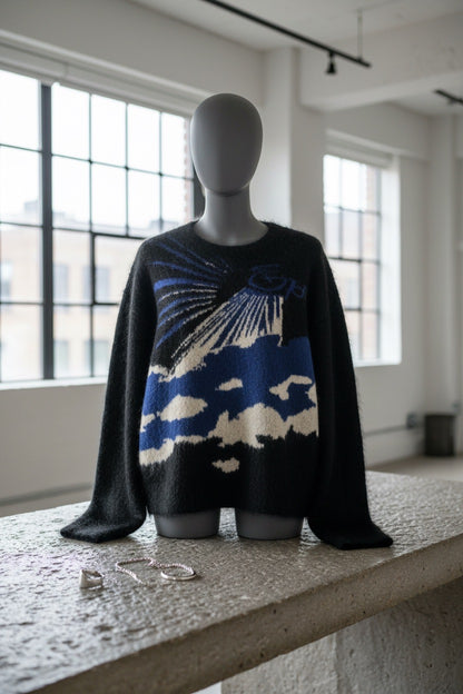 Gfe765 Blue Favoured One sweater