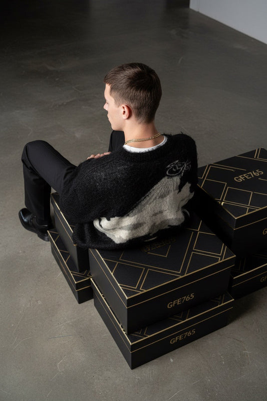 Gfe765 White Favoured One Sweater