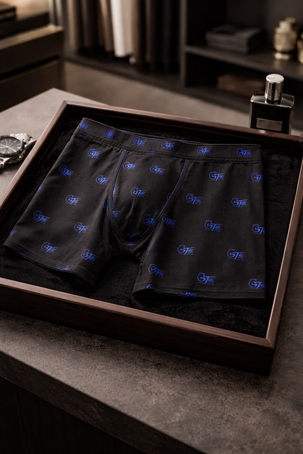 “DOMINION” LUXURY BOXER SHORTS