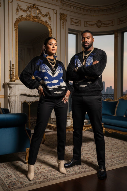 Gfe765 Blue Favoured One sweater