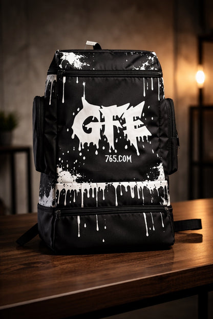 GFE 765 “Divine Spill” Rack Sack – White Lightning Edition