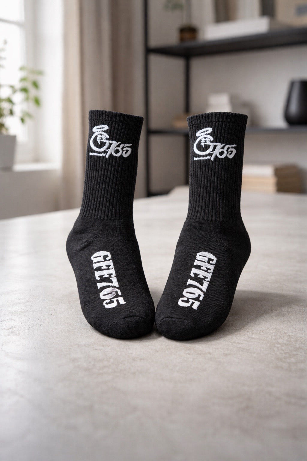 GFE765 “Anointed Steps” Luxury Crew Socks