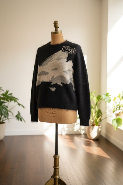 Gfe765 White Favoured One Sweater