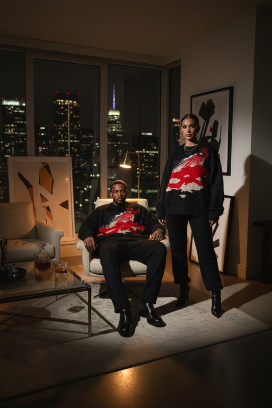 Gfe765 Red Favoured One  Sweater