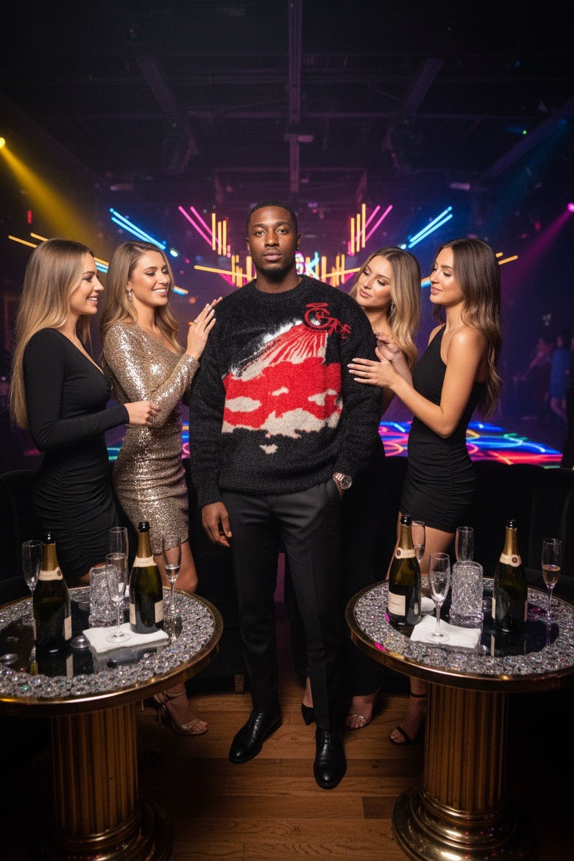 Gfe765 Red Favoured One  Sweater