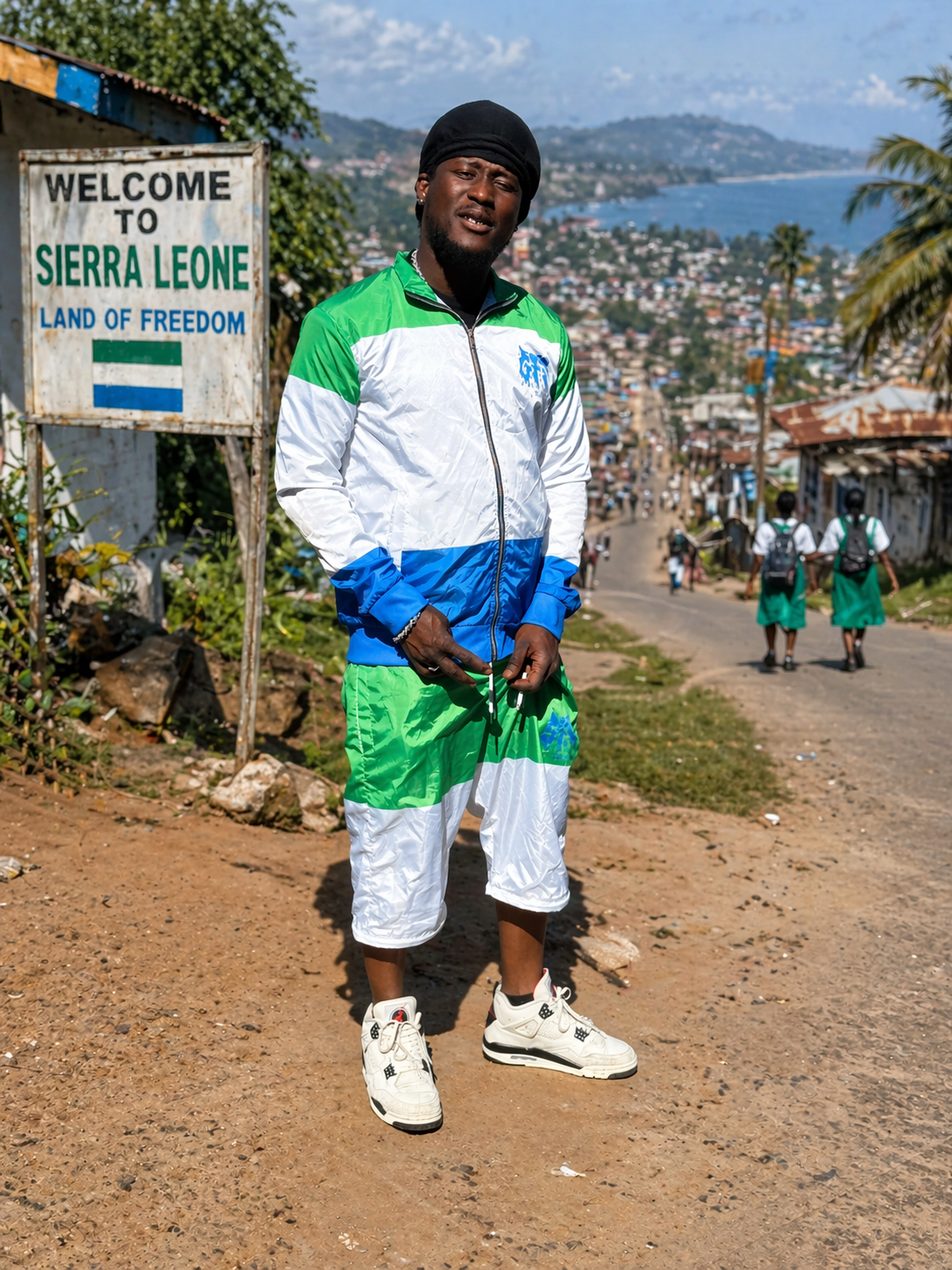 Sierra Leone World Cup Carnival Edition Tracksuit 🇸🇱🌊
