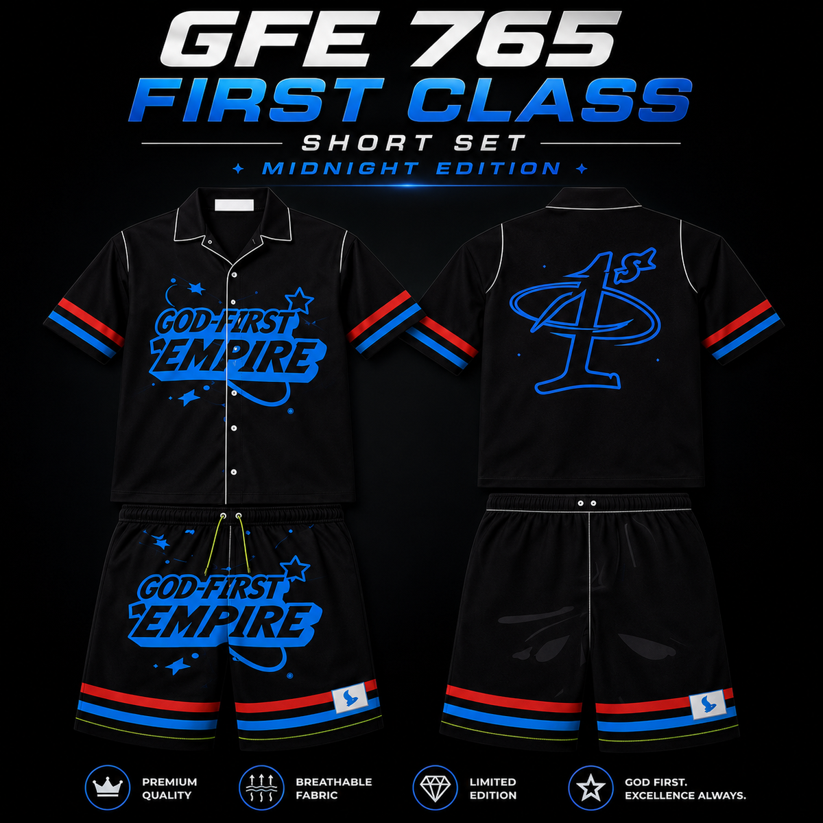 FIRST CLASS SHORT SET