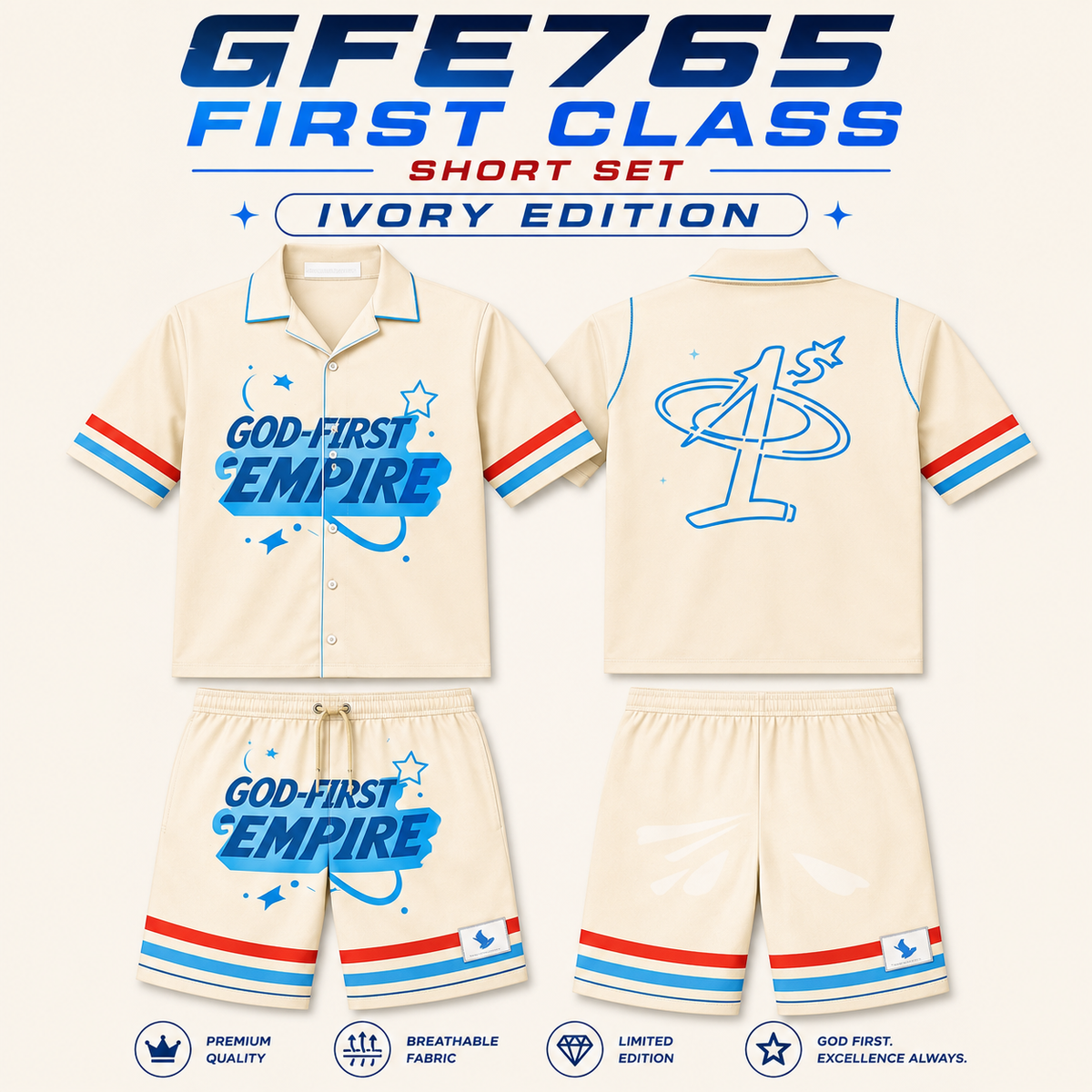 FIRST CLASS SHORT SET