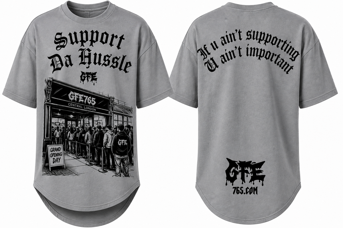 SUPPORT DA HUSSLE TEE