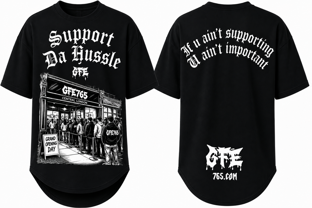 SUPPORT DA HUSSLE TEE