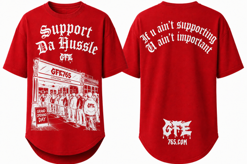 SUPPORT DA HUSSLE TEE