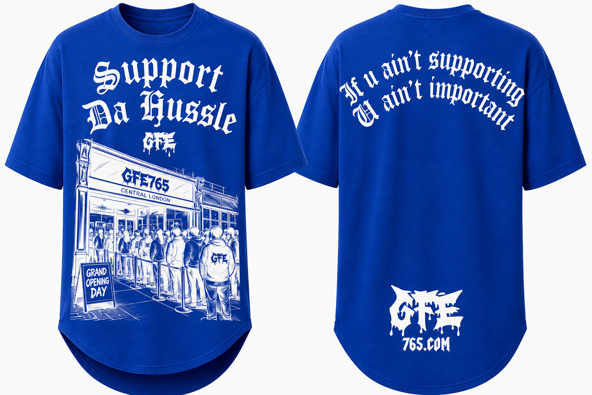 SUPPORT DA HUSSLE TEE