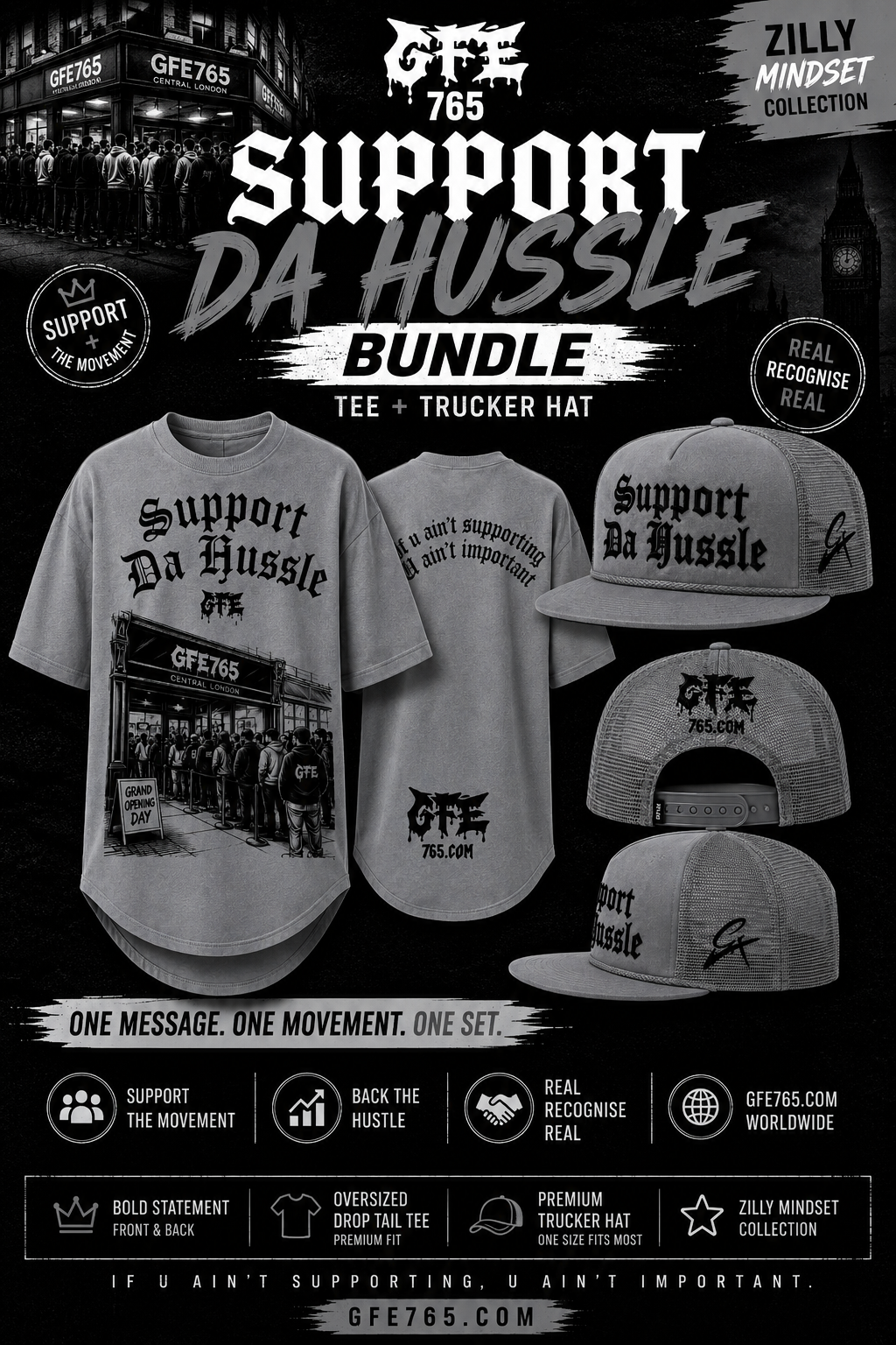 SUPPORT DA HUSSLE BUNDLE