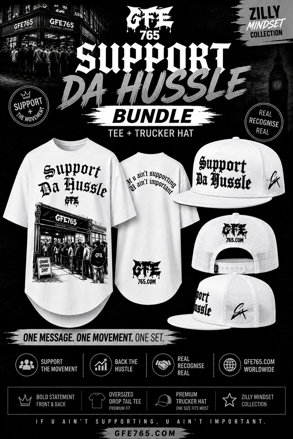 SUPPORT DA HUSSLE BUNDLE