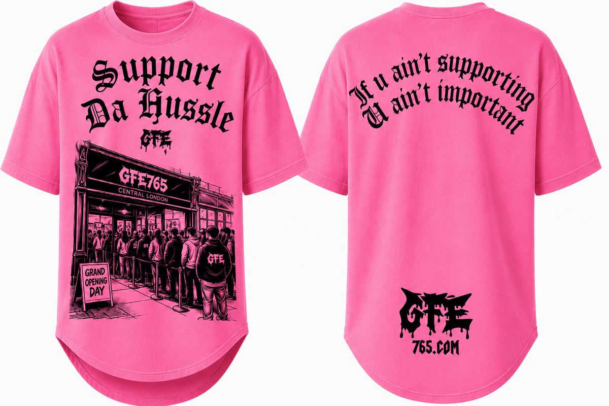 SUPPORT DA HUSSLE TEE