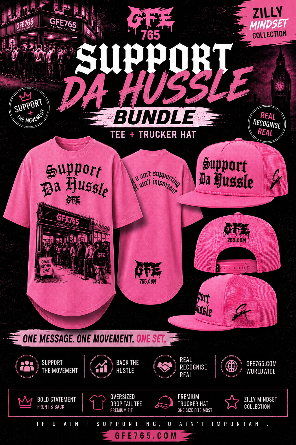 SUPPORT DA HUSSLE BUNDLE