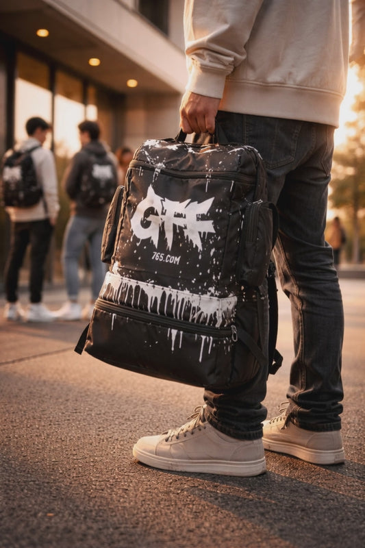GFE 765 “Divine Spill” Rack Sack – White Lightning Edition